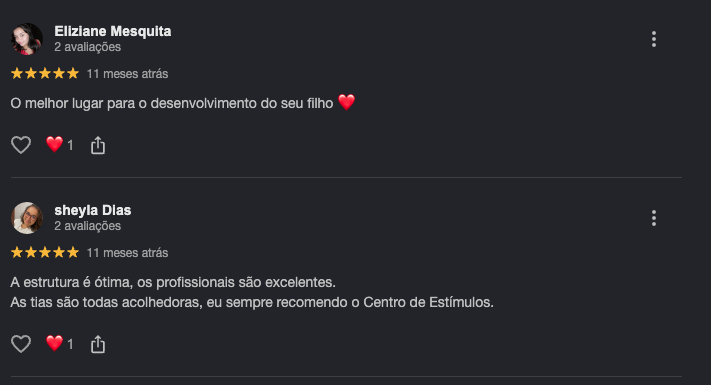 Depoimento real de família no Google 4
